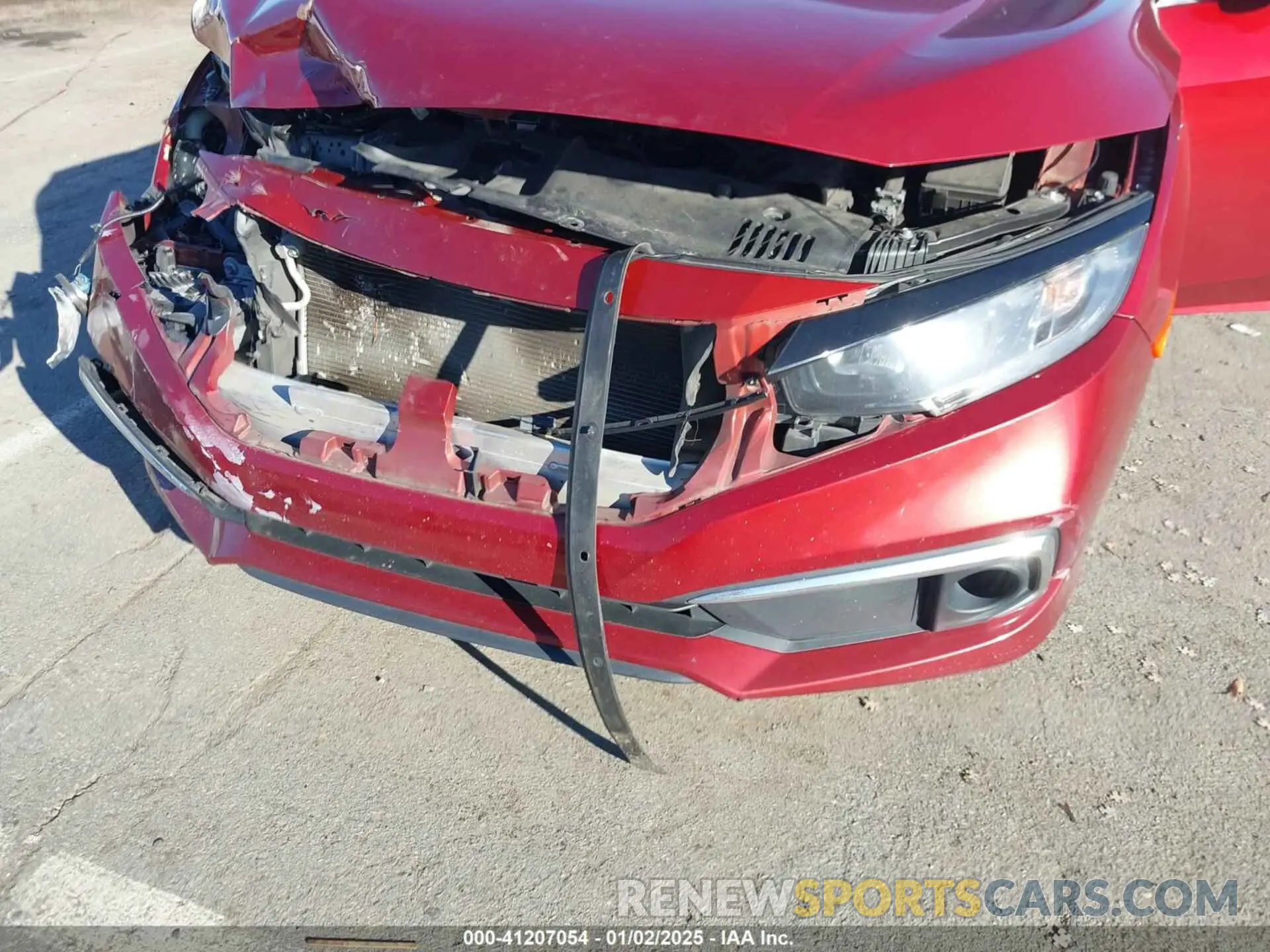 17 Photograph of a damaged car 19XFC1F33KE004367 HONDA CIVIC 2019