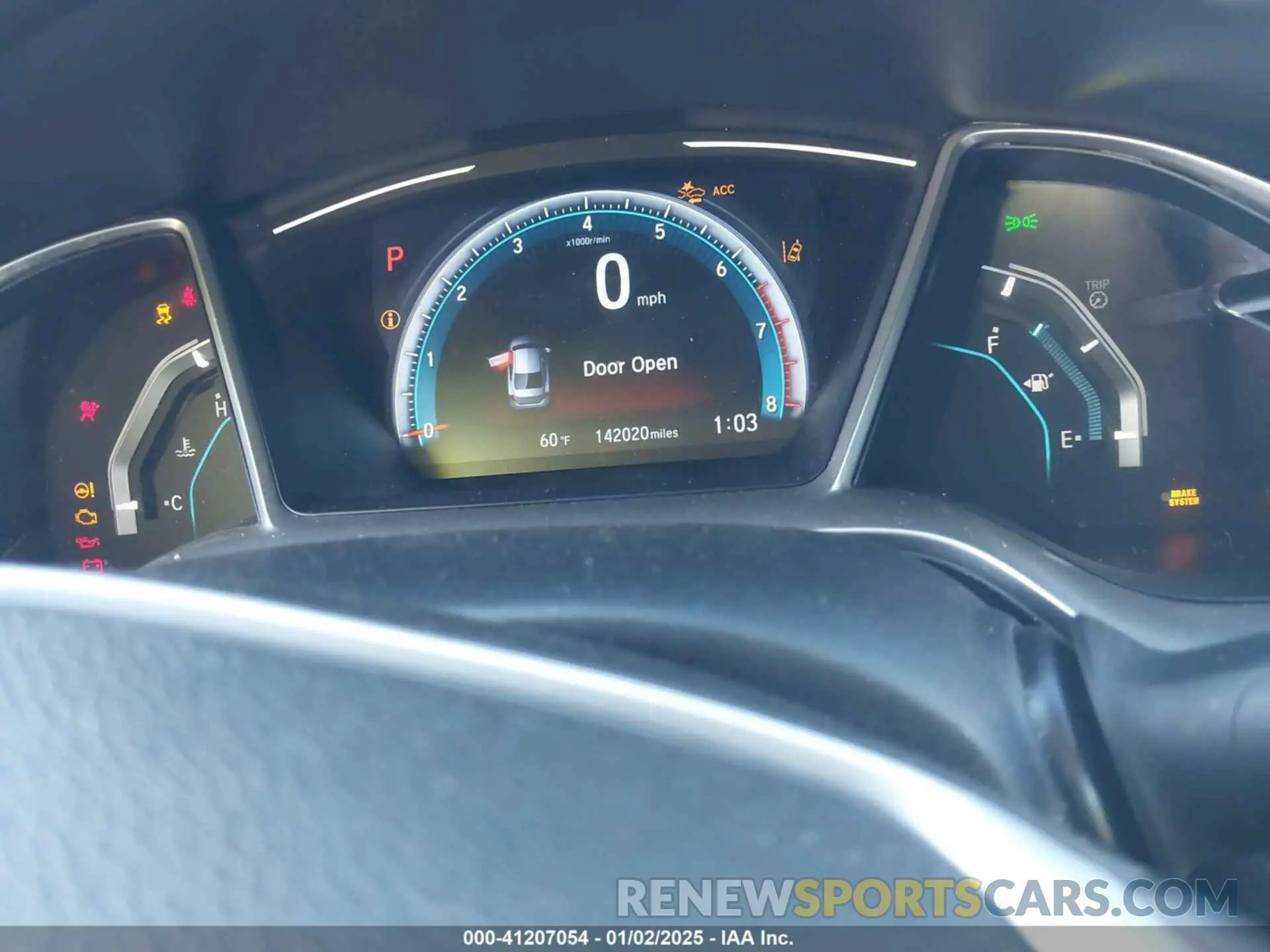 7 Photograph of a damaged car 19XFC1F33KE004367 HONDA CIVIC 2019