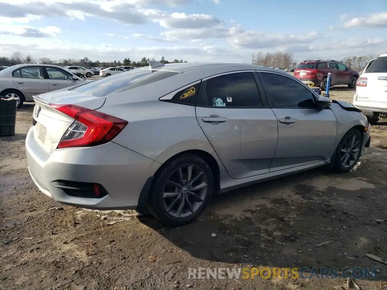 3 Photograph of a damaged car 19XFC1F33KE005907 HONDA CIVIC 2019