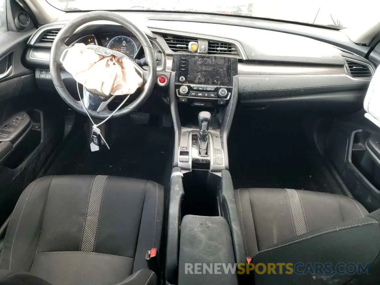8 Photograph of a damaged car 19XFC1F33KE005907 HONDA CIVIC 2019
