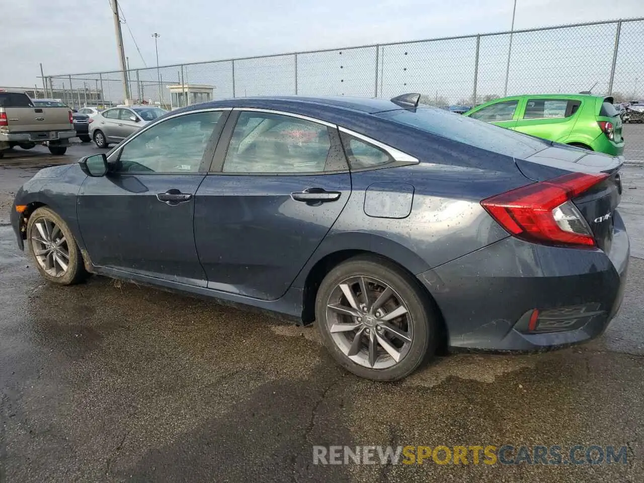 2 Photograph of a damaged car 19XFC1F33KE016213 HONDA CIVIC 2019
