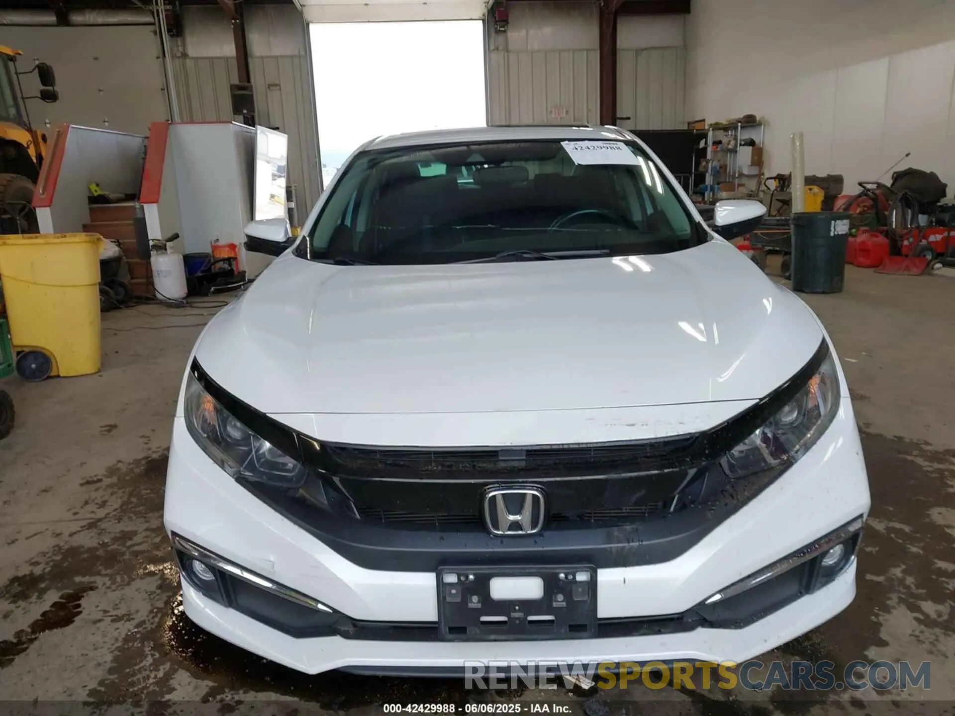 13 Photograph of a damaged car 19XFC1F33KE202219 HONDA CIVIC 2019
