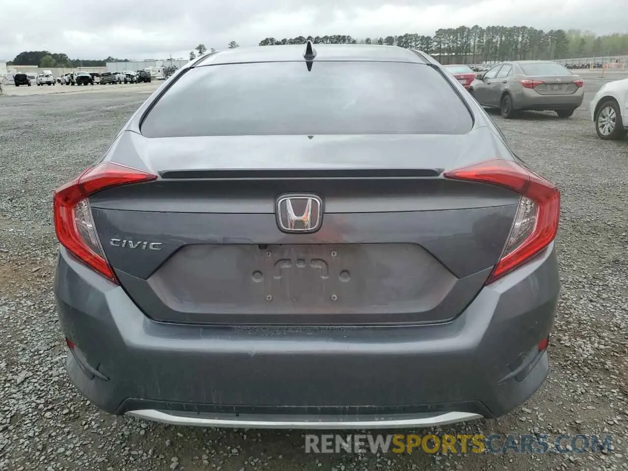 6 Photograph of a damaged car 19XFC1F33KE202821 HONDA CIVIC 2019