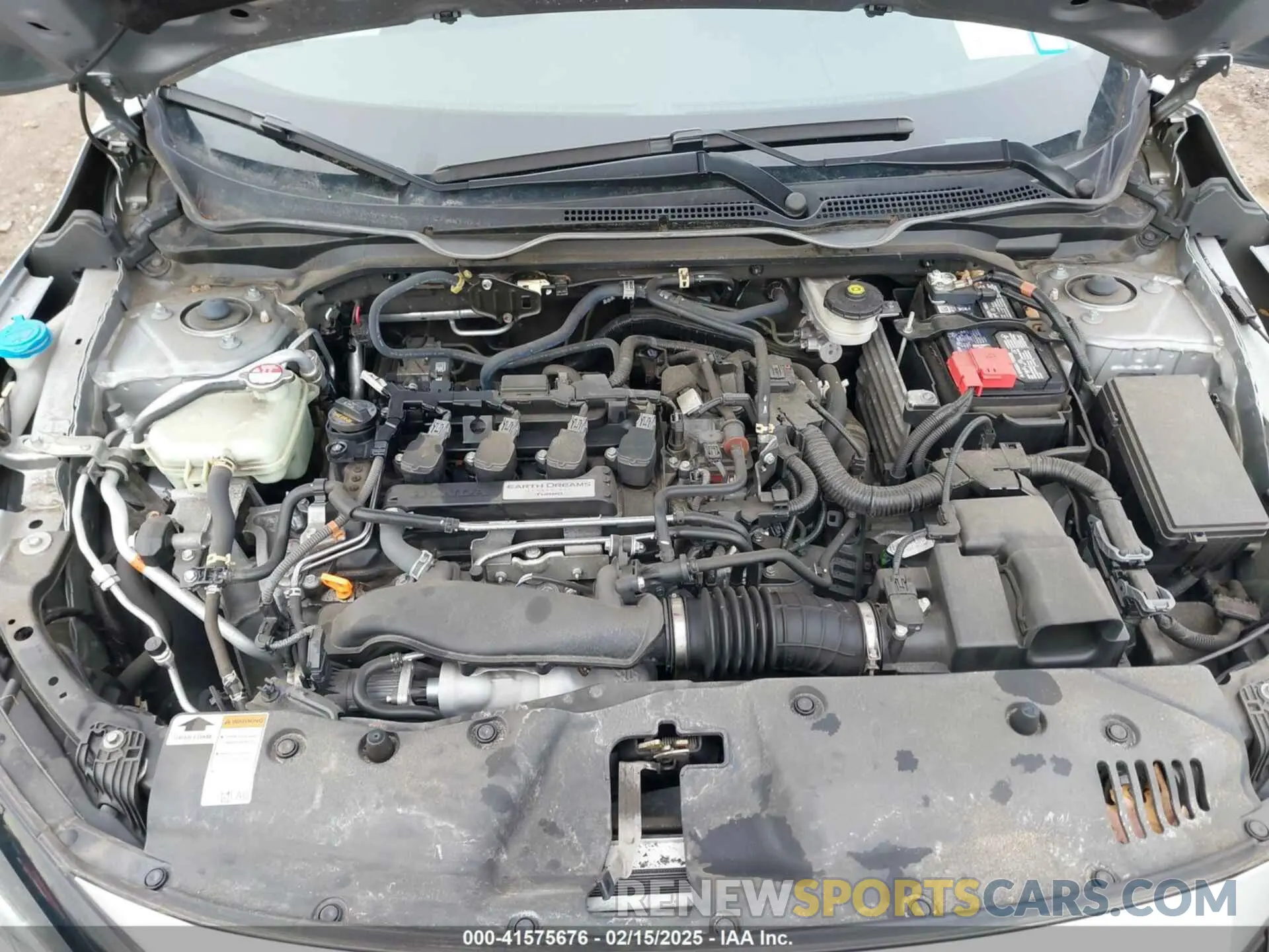 10 Photograph of a damaged car 19XFC1F33KE210711 HONDA CIVIC 2019
