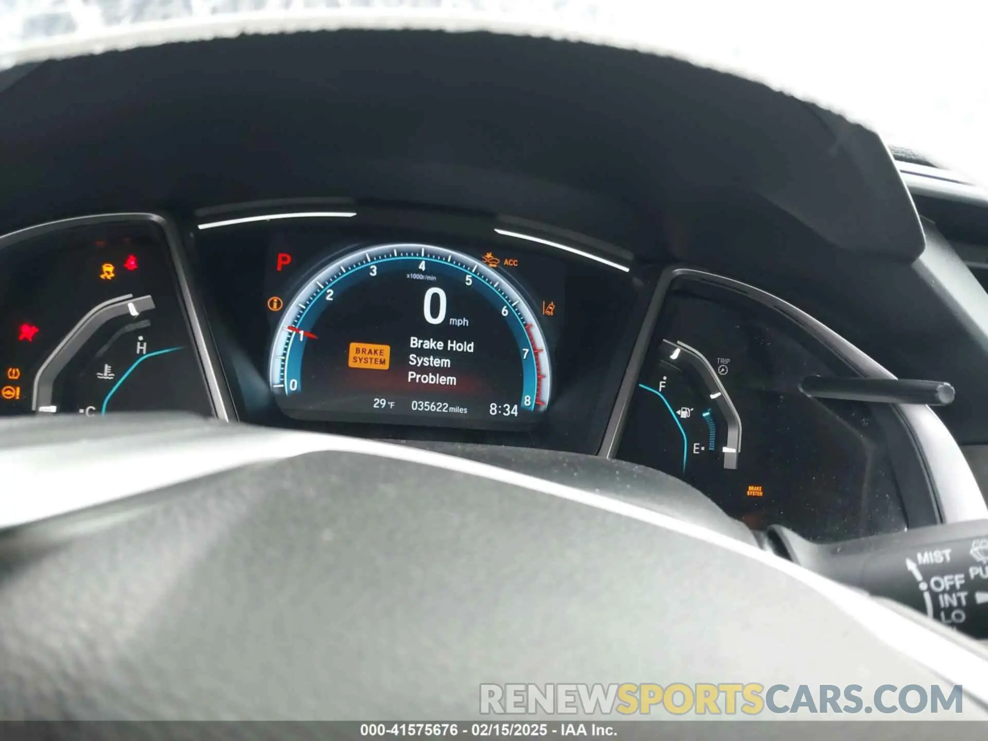 15 Photograph of a damaged car 19XFC1F33KE210711 HONDA CIVIC 2019