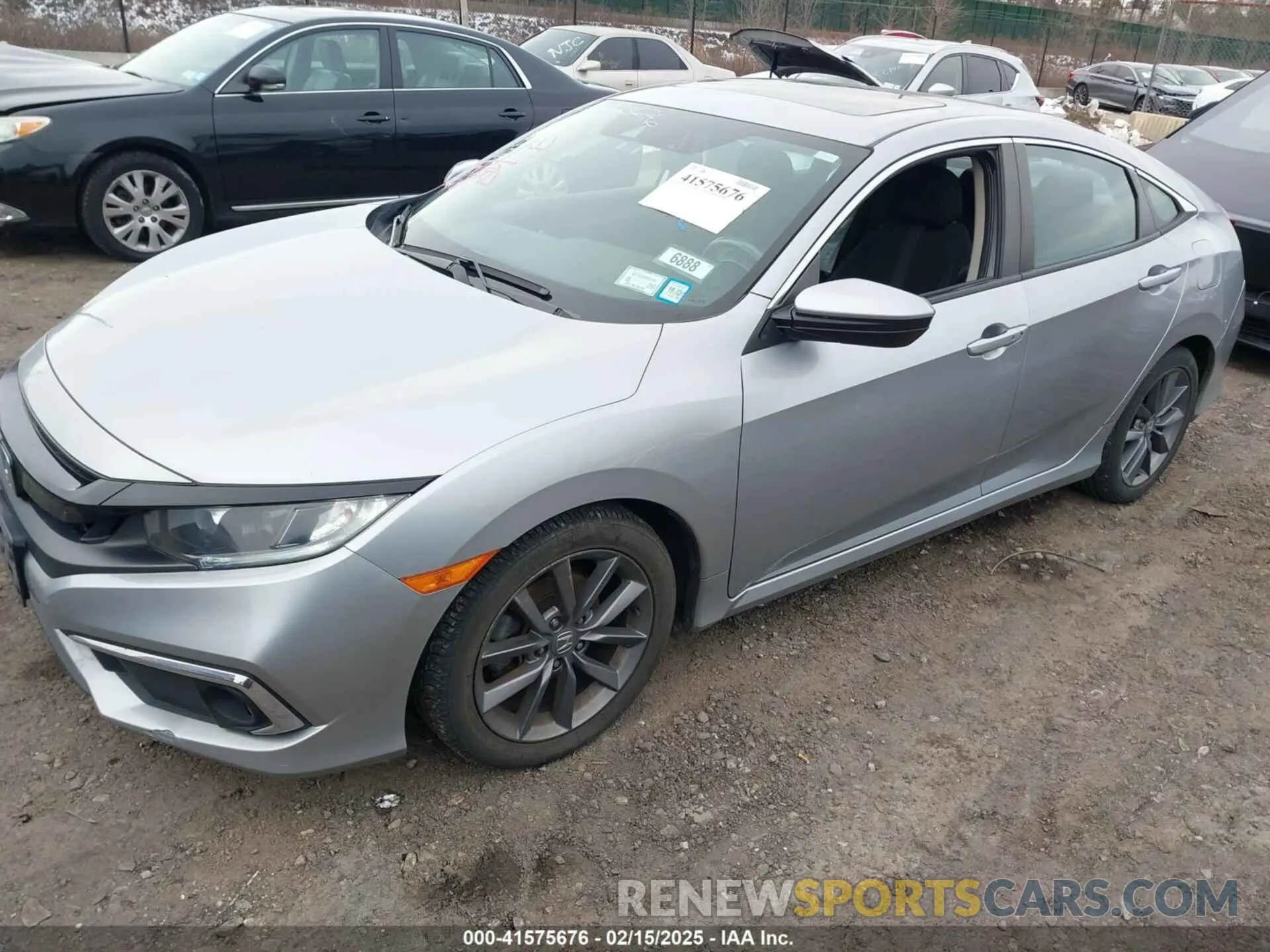2 Photograph of a damaged car 19XFC1F33KE210711 HONDA CIVIC 2019