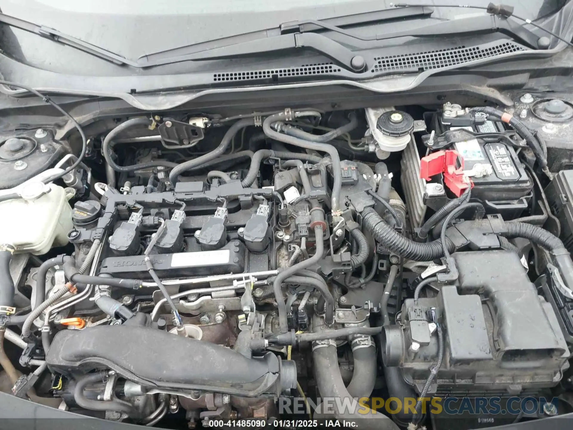 10 Photograph of a damaged car 19XFC1F34KE014454 HONDA CIVIC 2019