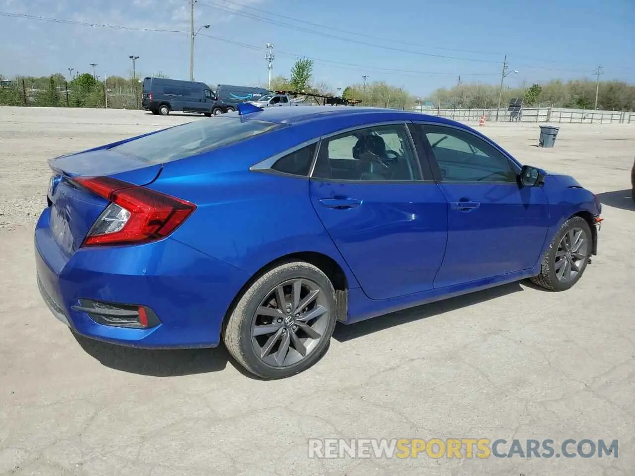 3 Photograph of a damaged car 19XFC1F34KE017631 HONDA CIVIC 2019