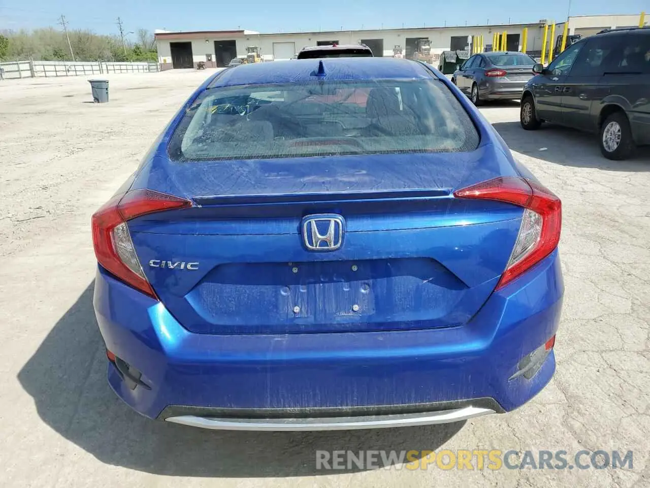 6 Photograph of a damaged car 19XFC1F34KE017631 HONDA CIVIC 2019