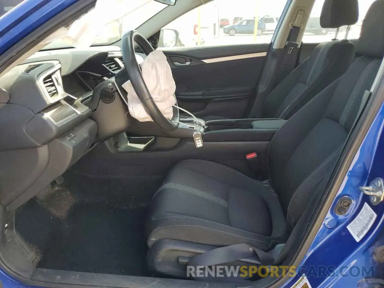 7 Photograph of a damaged car 19XFC1F34KE017631 HONDA CIVIC 2019