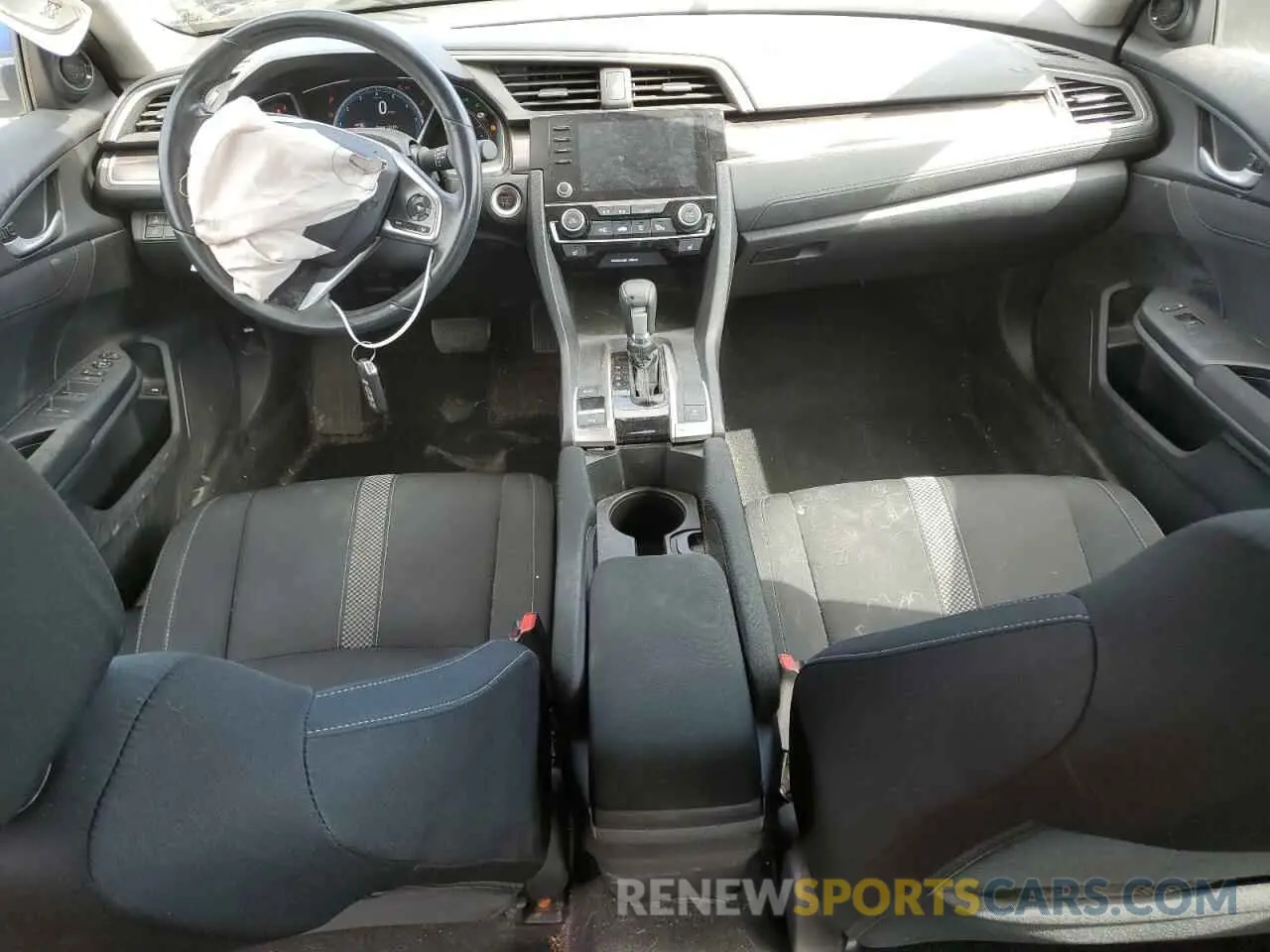 8 Photograph of a damaged car 19XFC1F34KE017631 HONDA CIVIC 2019
