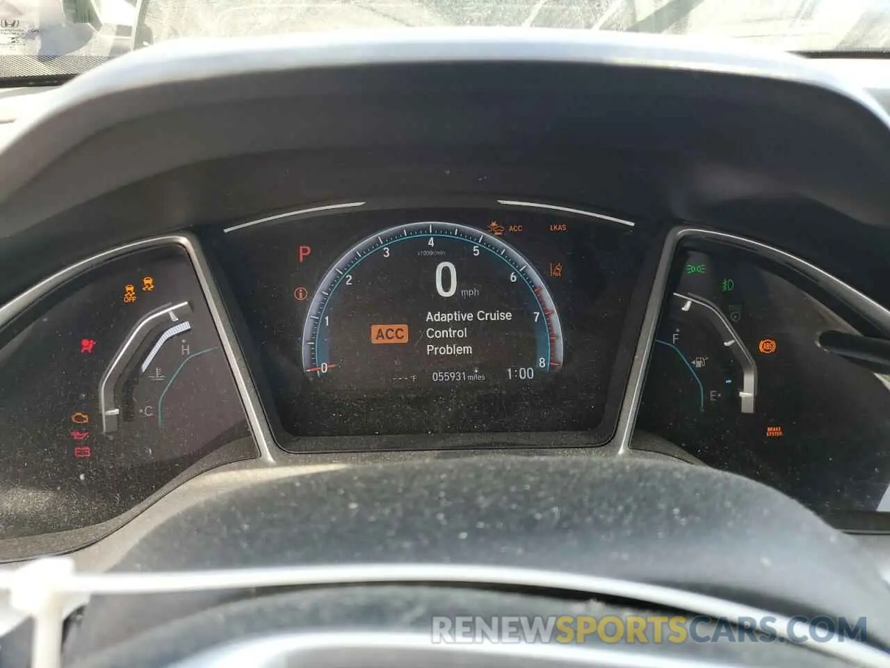 9 Photograph of a damaged car 19XFC1F34KE017631 HONDA CIVIC 2019