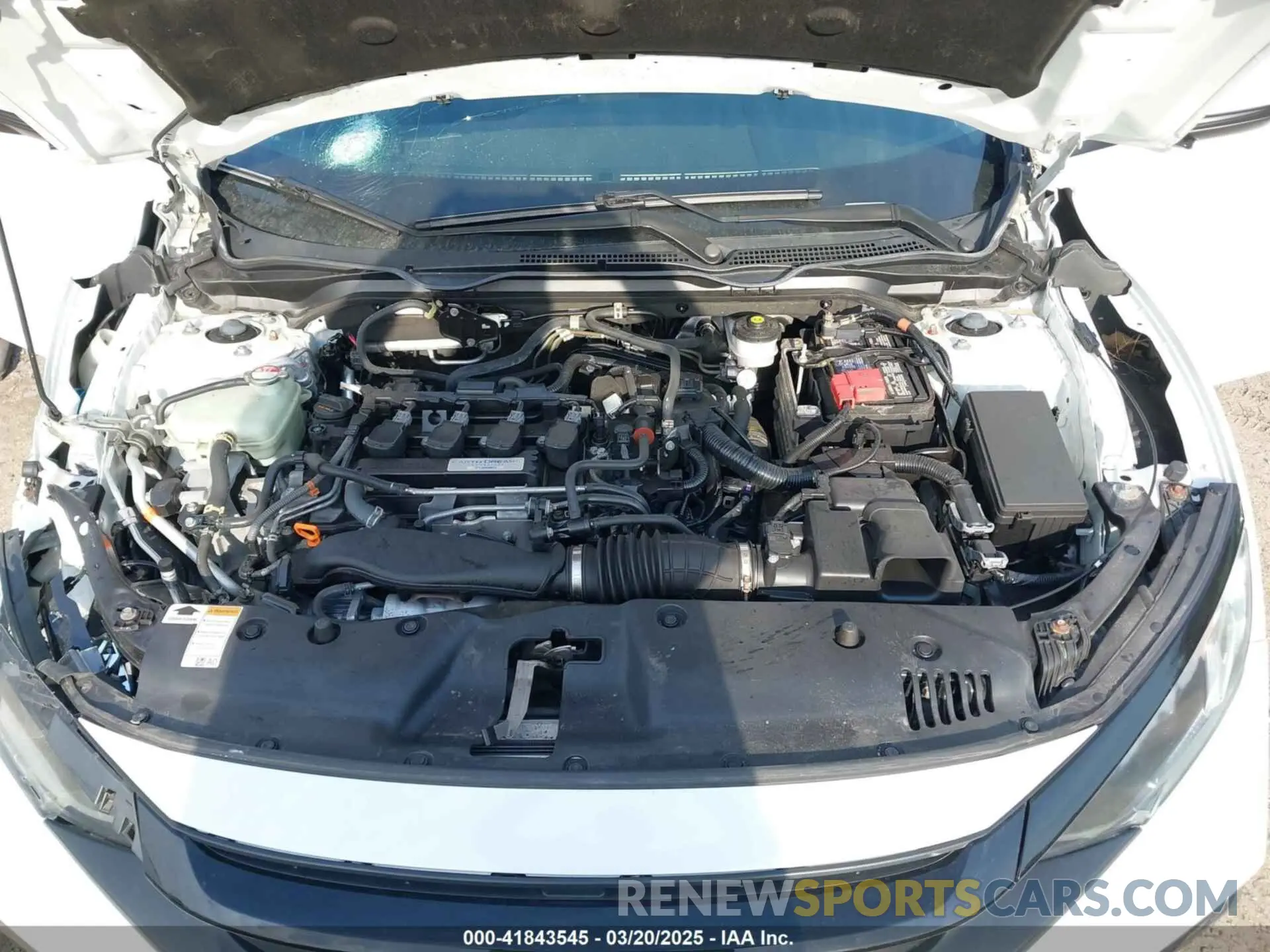 10 Photograph of a damaged car 19XFC1F34KE018682 HONDA CIVIC 2019