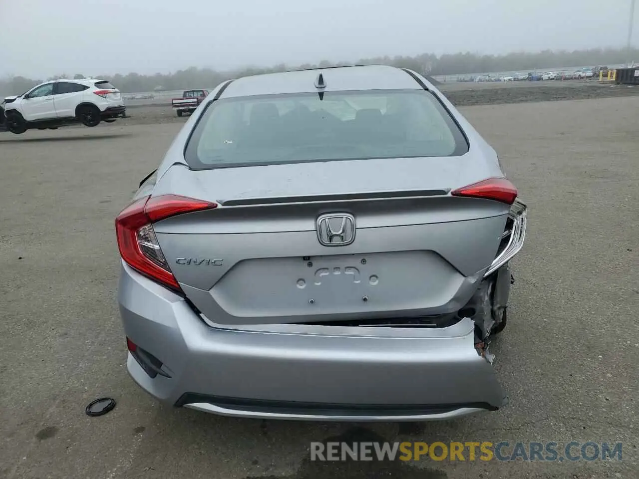 6 Photograph of a damaged car 19XFC1F34KE201533 HONDA CIVIC 2019