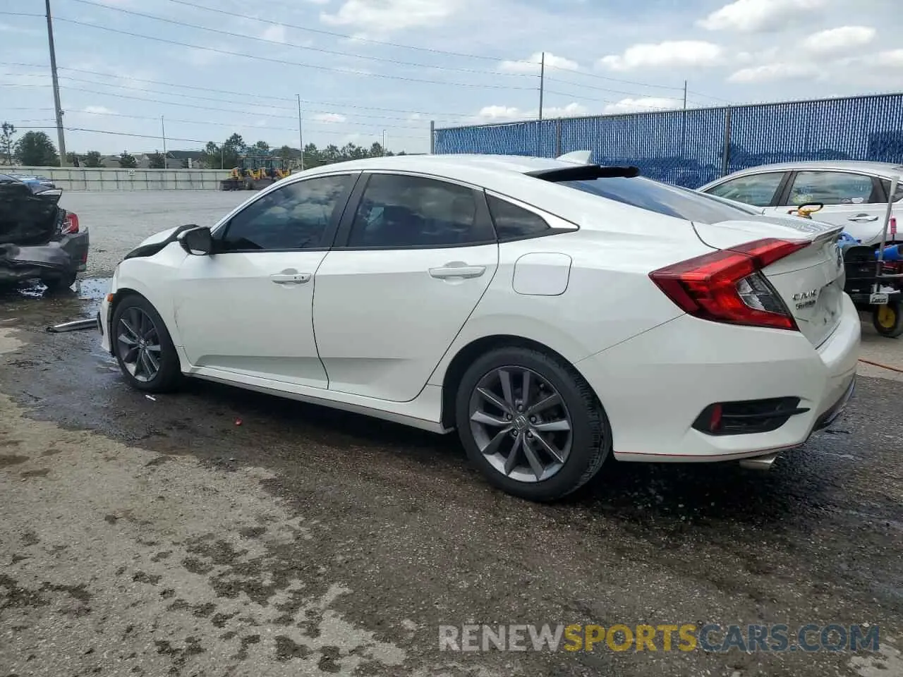2 Photograph of a damaged car 19XFC1F34KE208269 HONDA CIVIC 2019