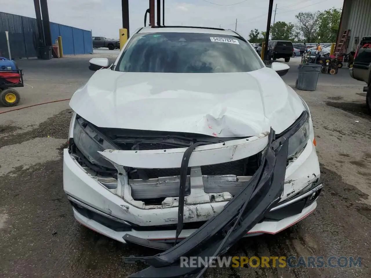 5 Photograph of a damaged car 19XFC1F34KE208269 HONDA CIVIC 2019