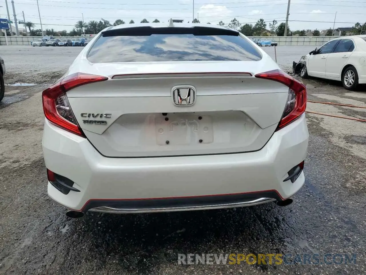 6 Photograph of a damaged car 19XFC1F34KE208269 HONDA CIVIC 2019