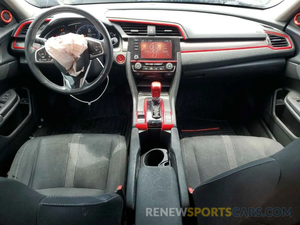 8 Photograph of a damaged car 19XFC1F34KE208269 HONDA CIVIC 2019