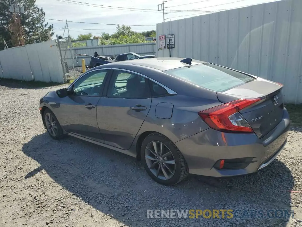 2 Photograph of a damaged car 19XFC1F34KE211267 HONDA CIVIC 2019