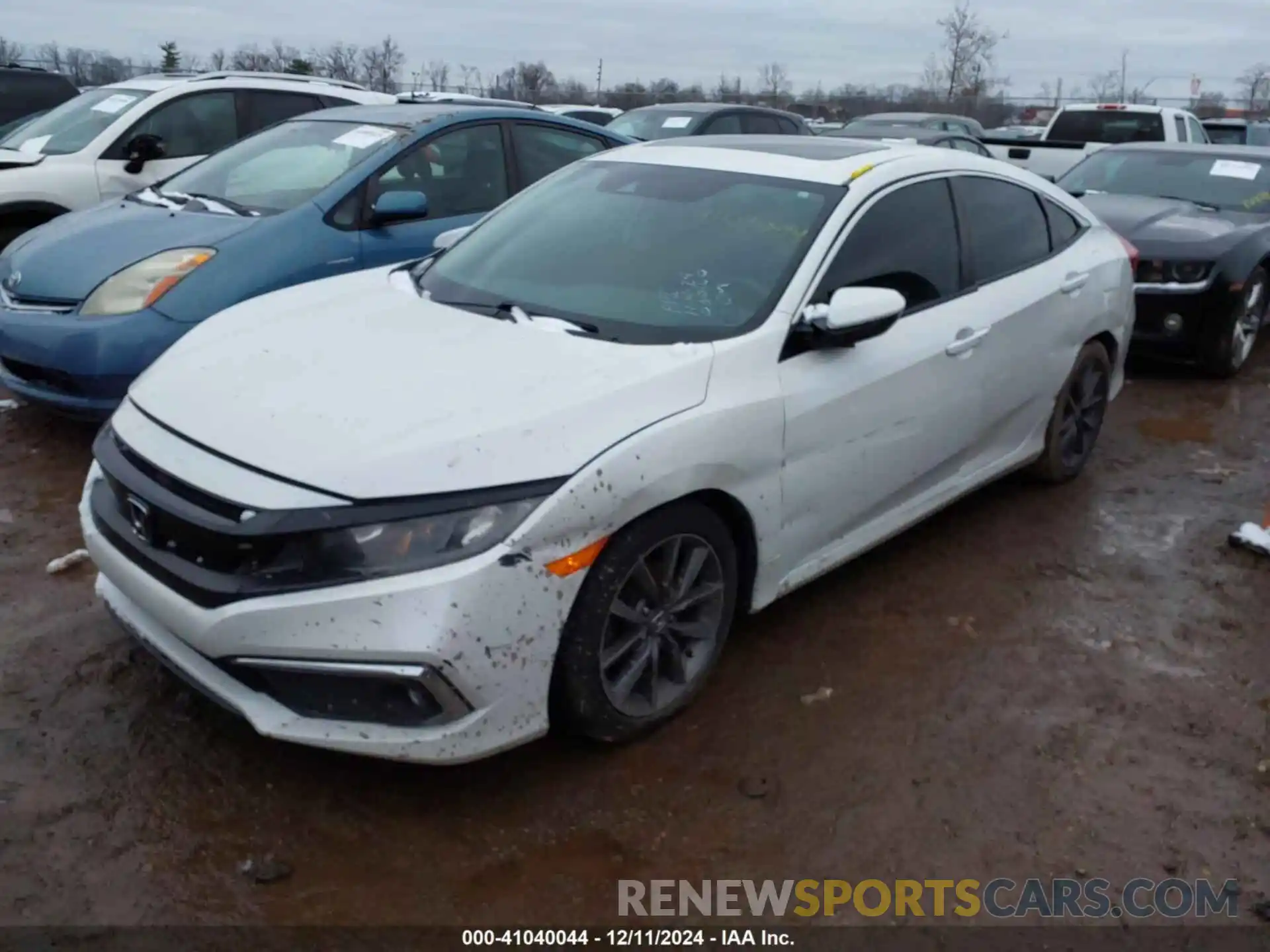 2 Photograph of a damaged car 19XFC1F35KE000160 HONDA CIVIC 2019