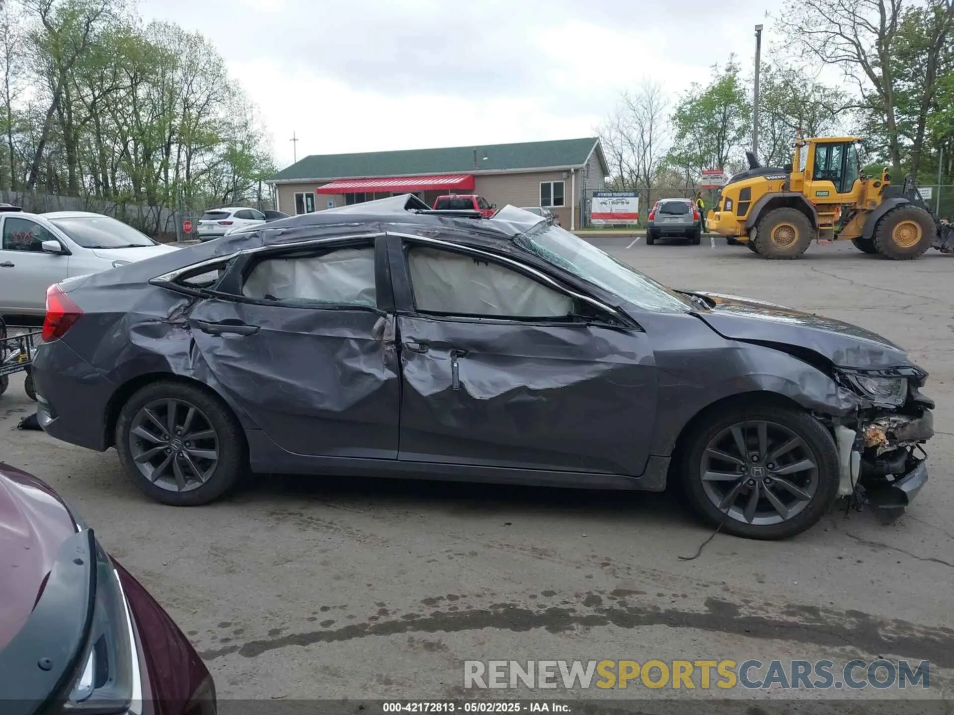 14 Photograph of a damaged car 19XFC1F35KE016973 HONDA CIVIC 2019