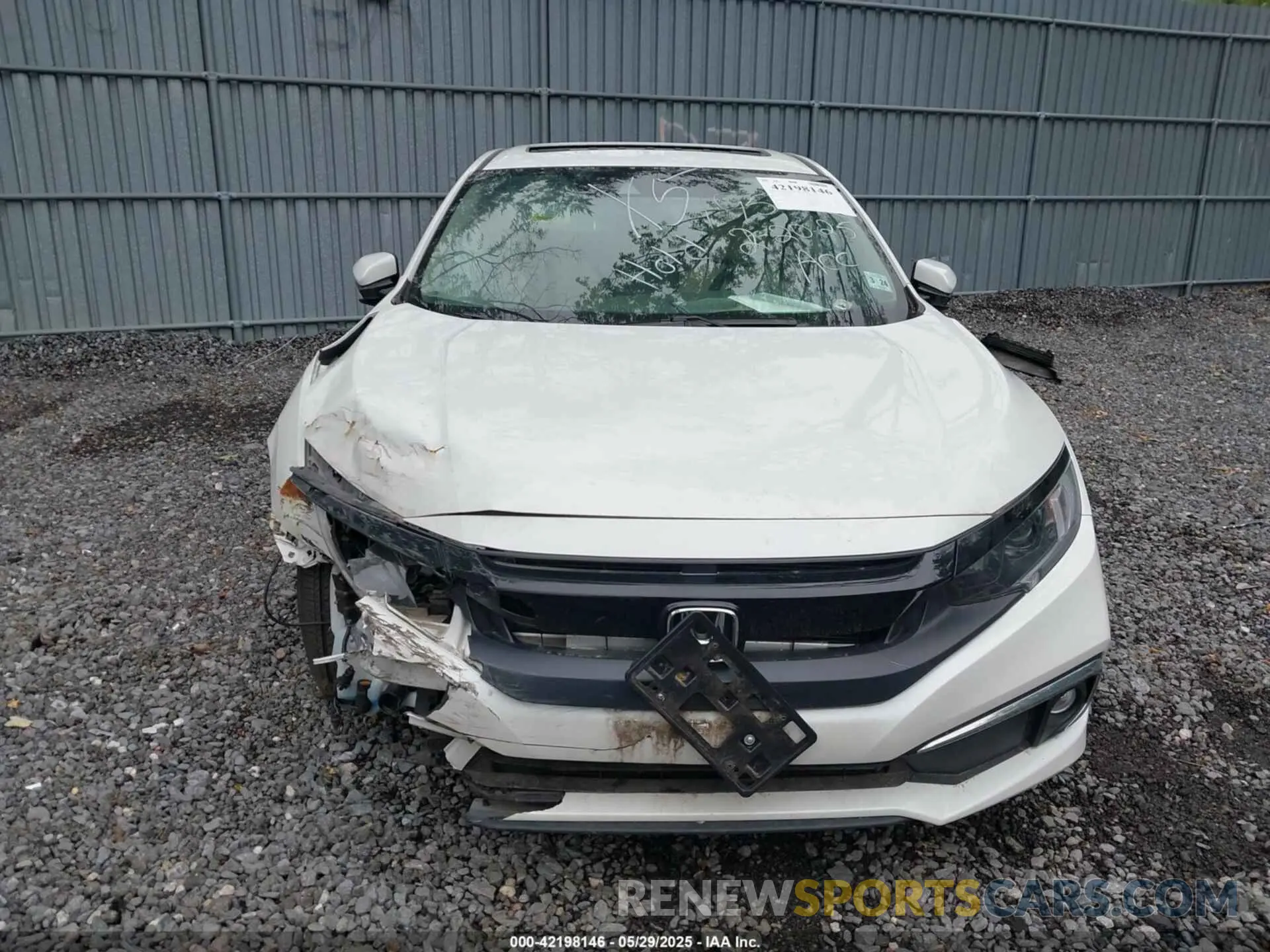 11 Photograph of a damaged car 19XFC1F35KE200536 HONDA CIVIC 2019