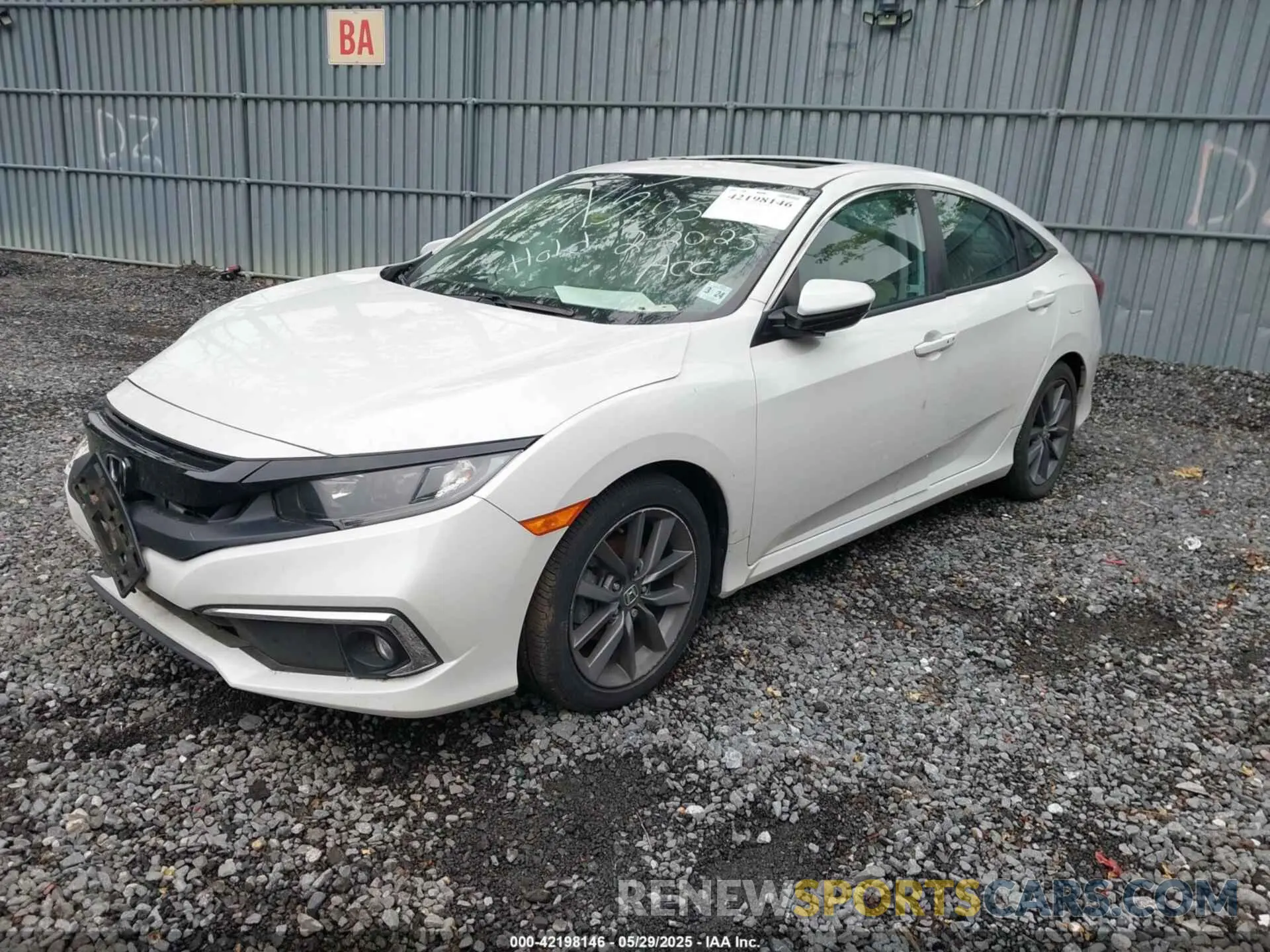 2 Photograph of a damaged car 19XFC1F35KE200536 HONDA CIVIC 2019