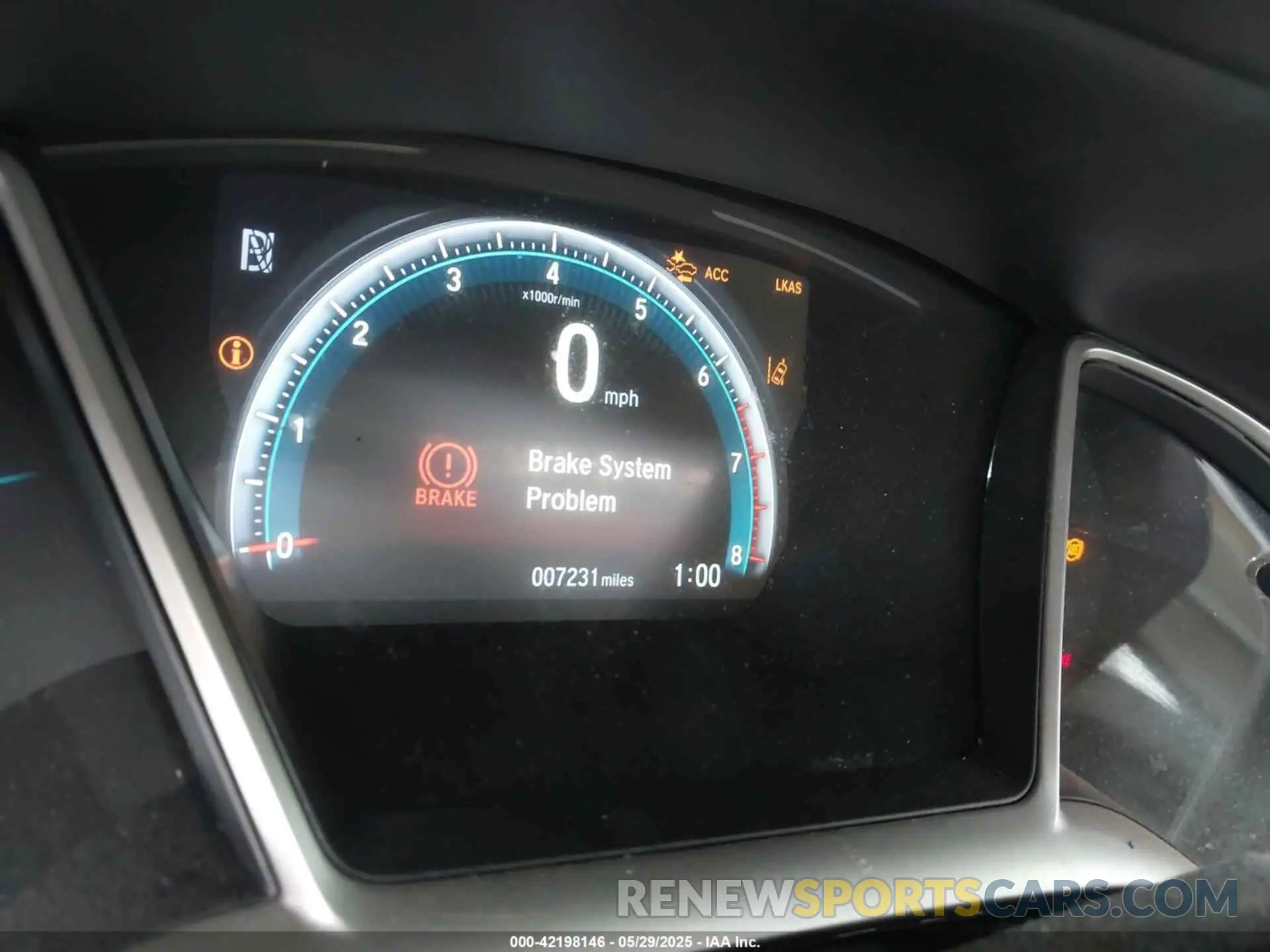 7 Photograph of a damaged car 19XFC1F35KE200536 HONDA CIVIC 2019