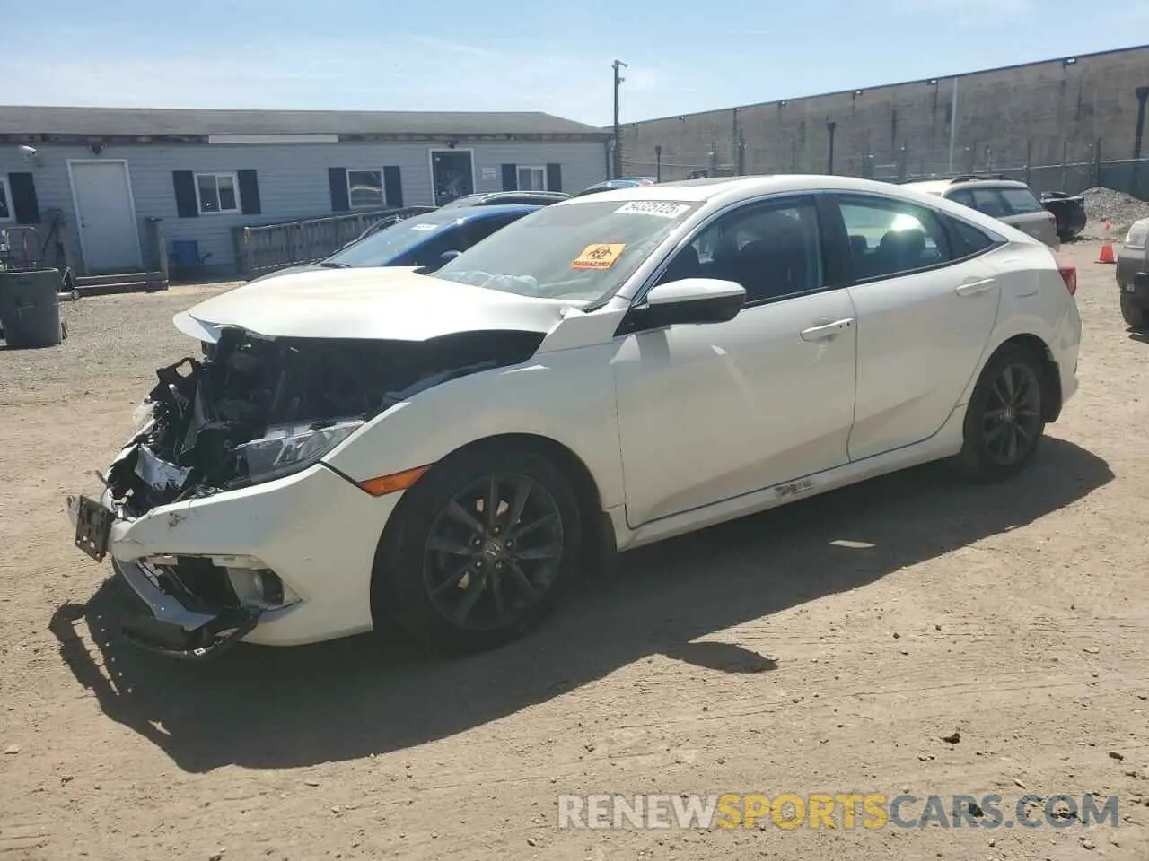 1 Photograph of a damaged car 19XFC1F35KE200732 HONDA CIVIC 2019