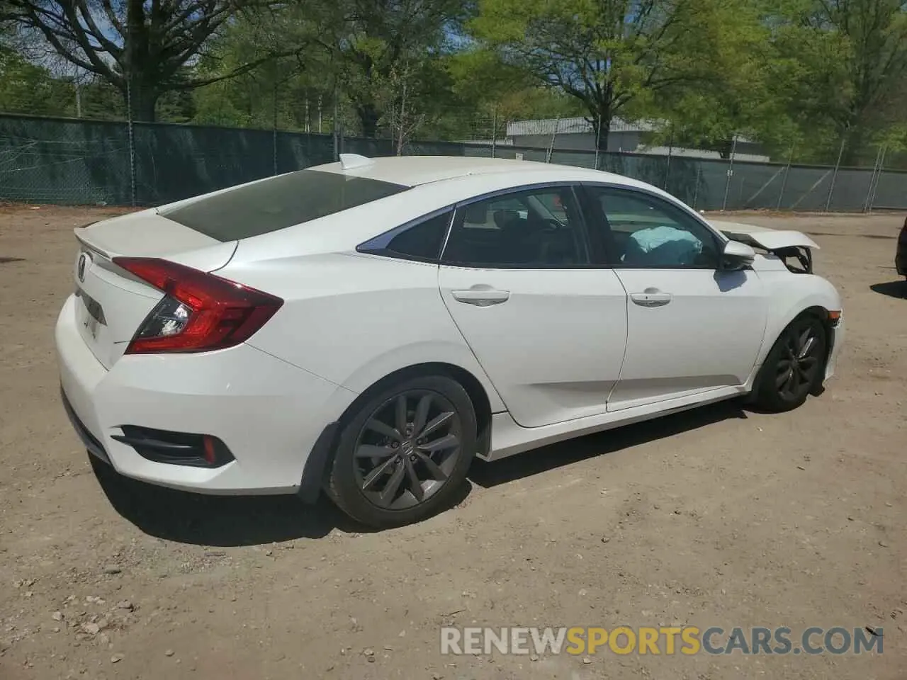 3 Photograph of a damaged car 19XFC1F35KE200732 HONDA CIVIC 2019