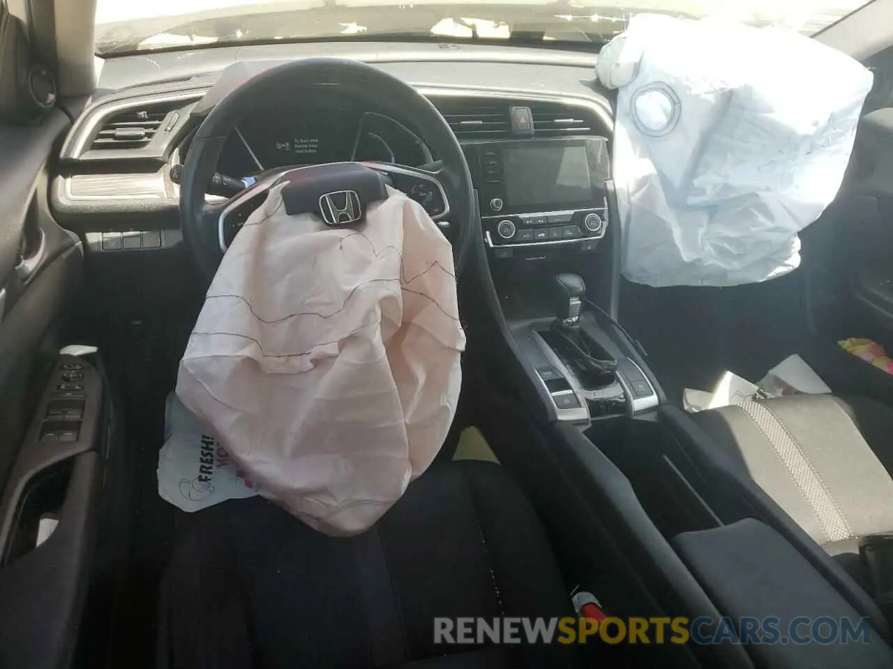 8 Photograph of a damaged car 19XFC1F35KE200732 HONDA CIVIC 2019