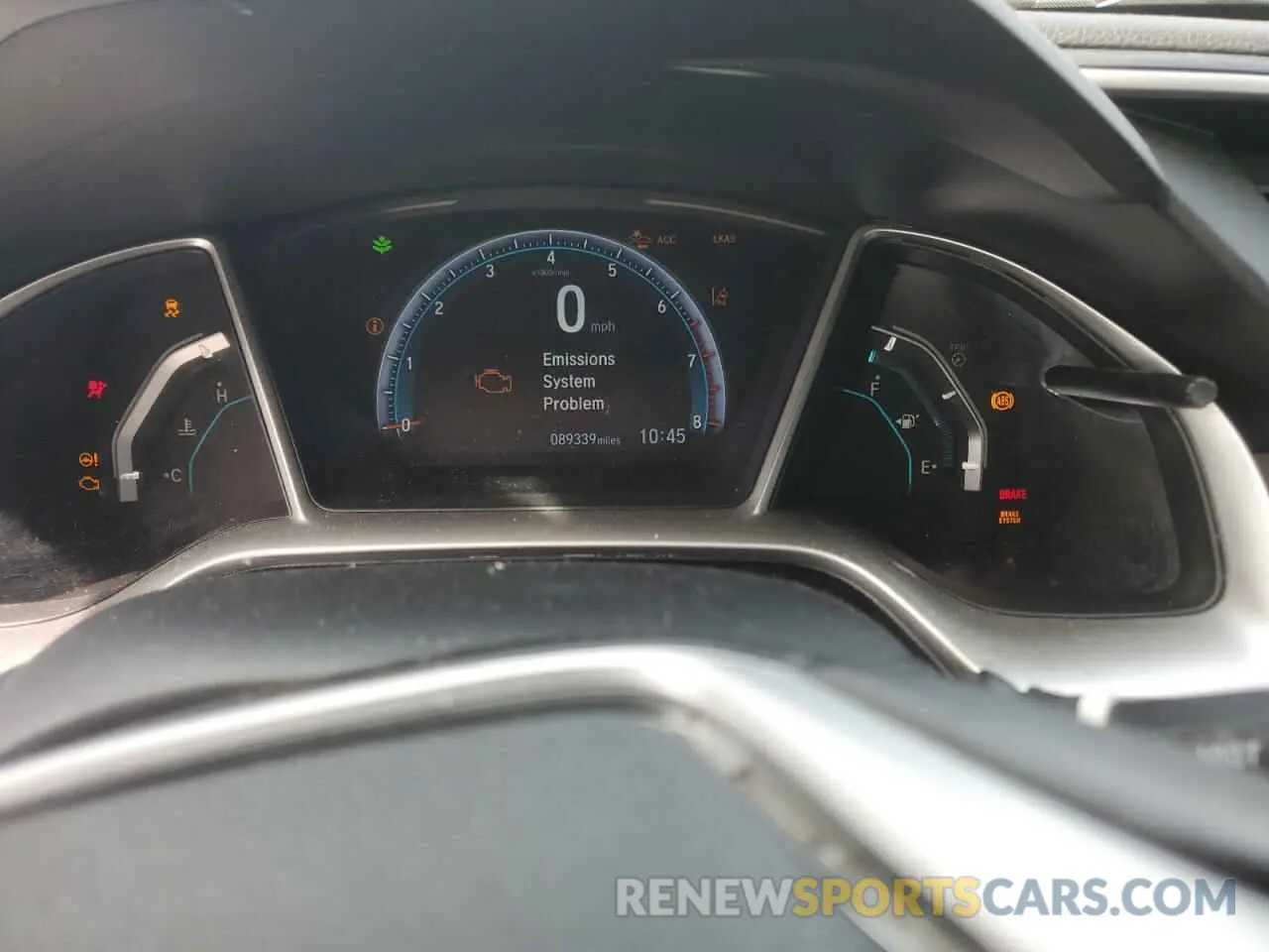 9 Photograph of a damaged car 19XFC1F35KE200732 HONDA CIVIC 2019