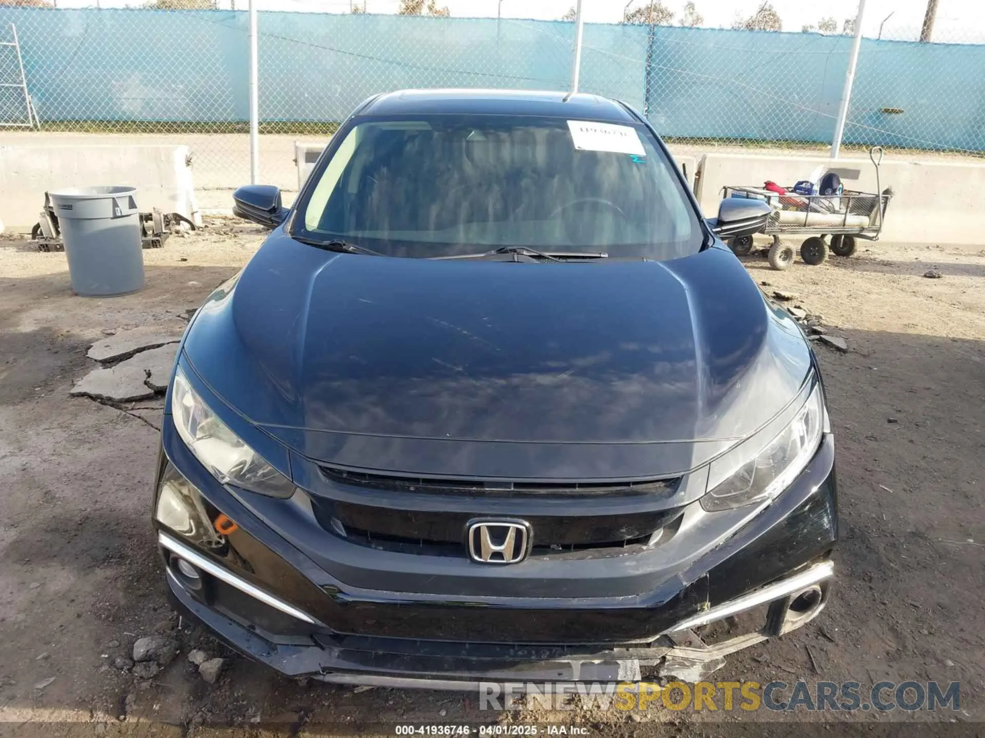 12 Photograph of a damaged car 19XFC1F35KE203436 HONDA CIVIC 2019