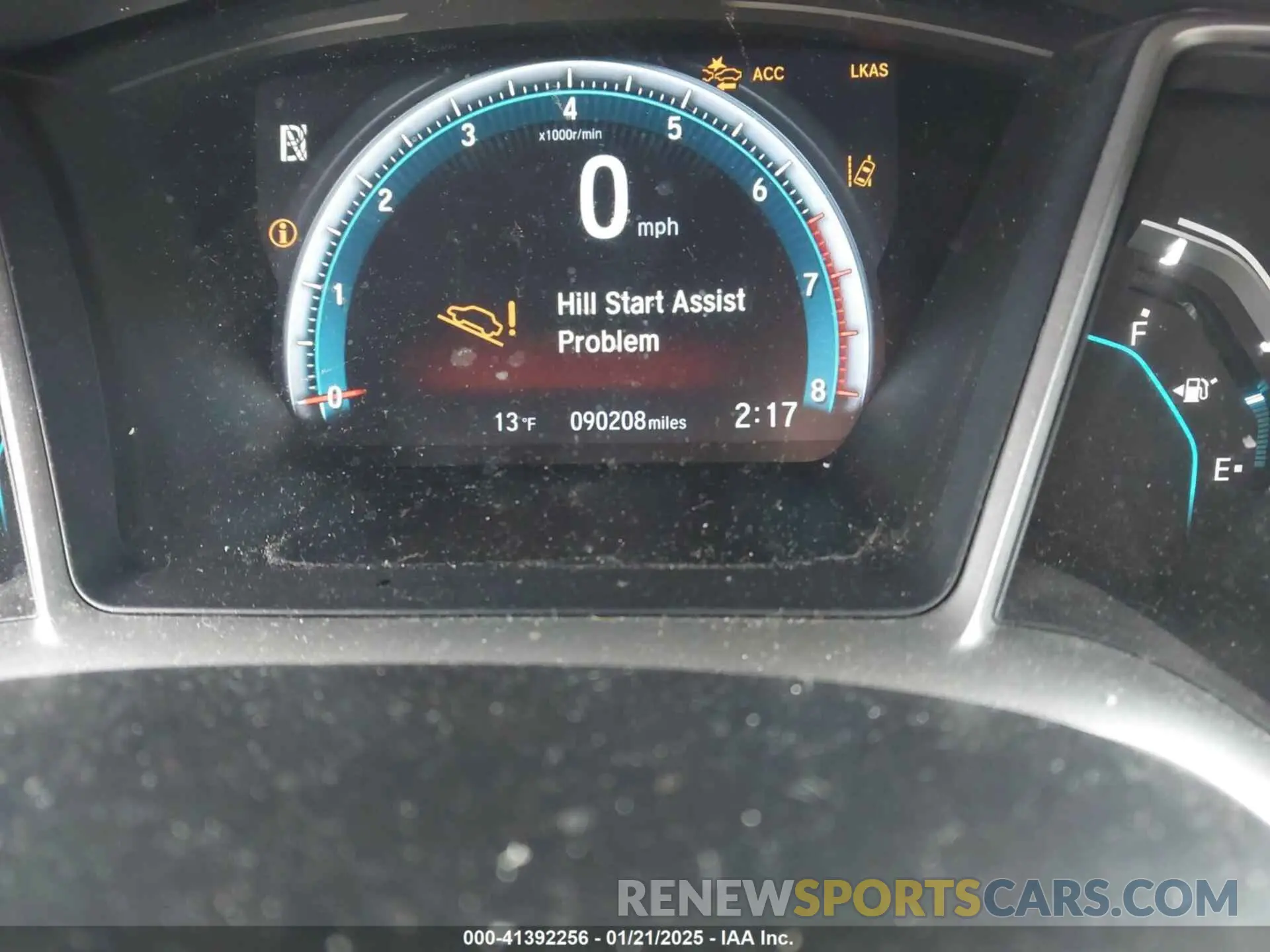 16 Photograph of a damaged car 19XFC1F35KE208149 HONDA CIVIC 2019