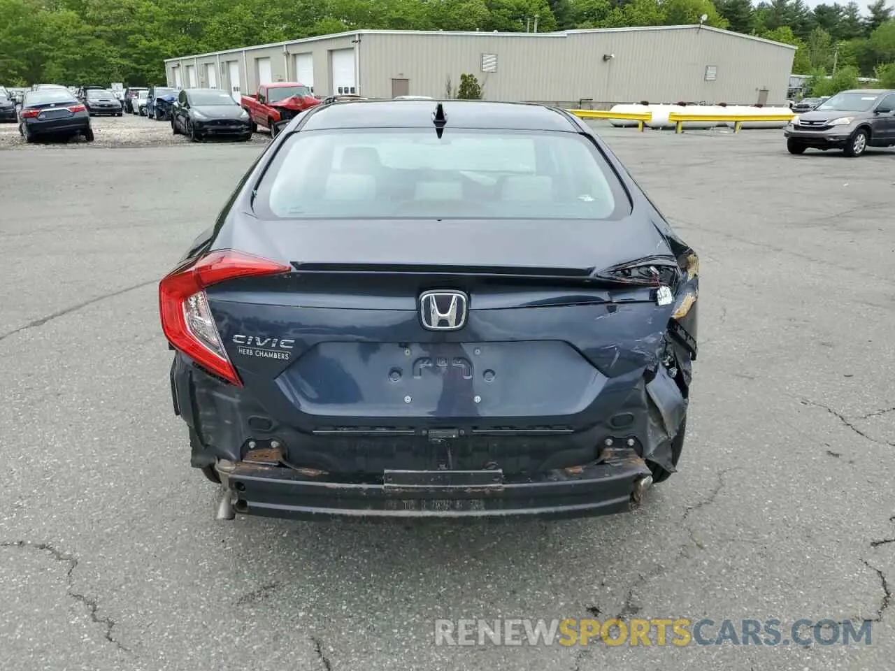 6 Photograph of a damaged car 19XFC1F35KE214694 HONDA CIVIC 2019