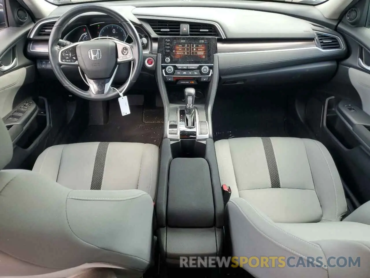 8 Photograph of a damaged car 19XFC1F35KE214694 HONDA CIVIC 2019