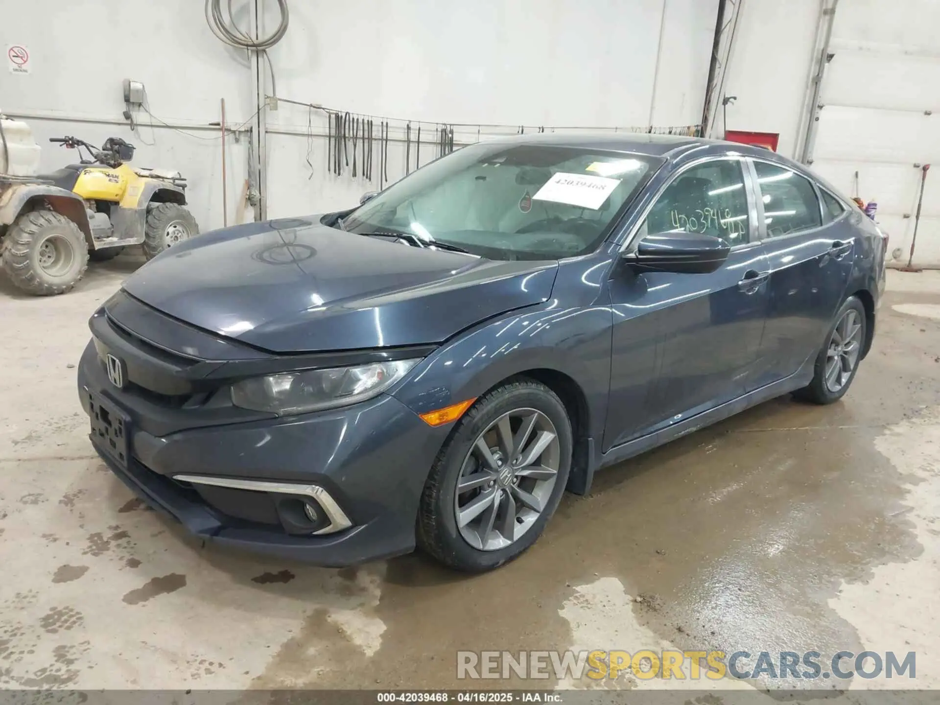 2 Photograph of a damaged car 19XFC1F36KE003410 HONDA CIVIC 2019