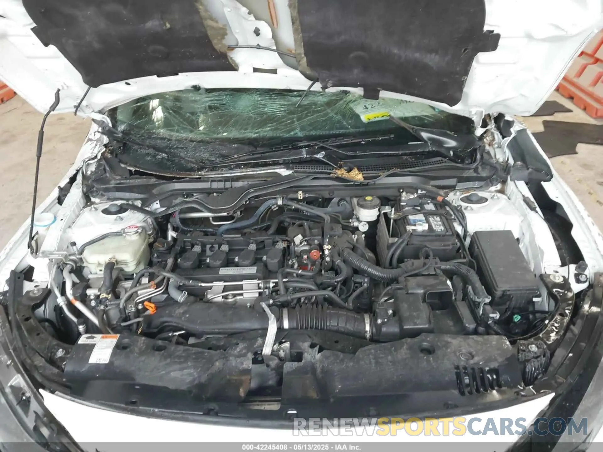10 Photograph of a damaged car 19XFC1F36KE016030 HONDA CIVIC 2019