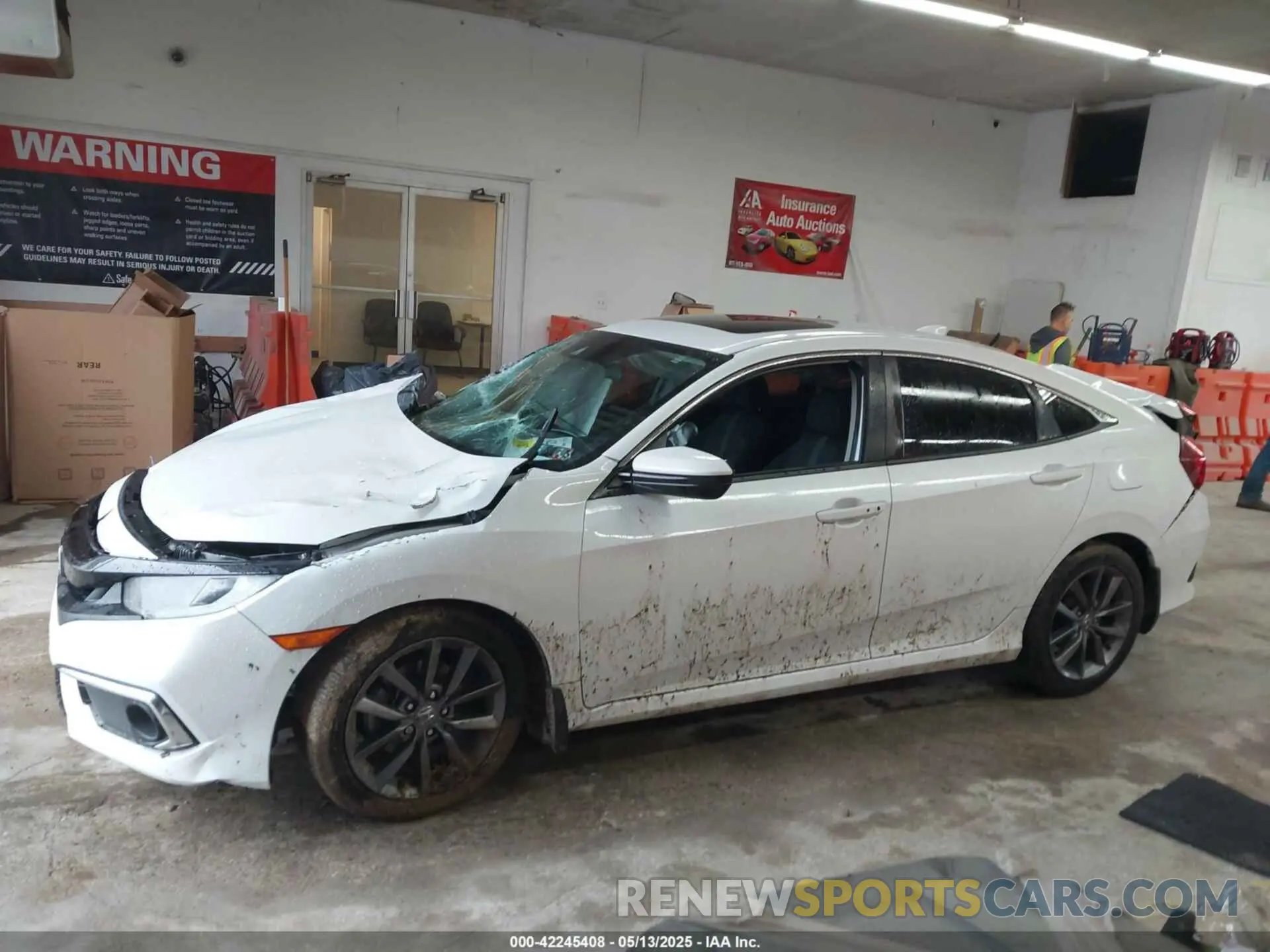 14 Photograph of a damaged car 19XFC1F36KE016030 HONDA CIVIC 2019