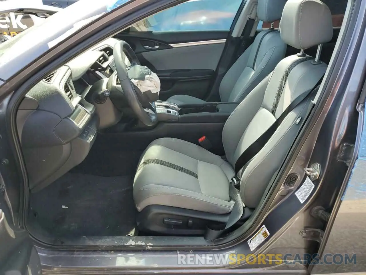 7 Photograph of a damaged car 19XFC1F36KE017341 HONDA CIVIC 2019