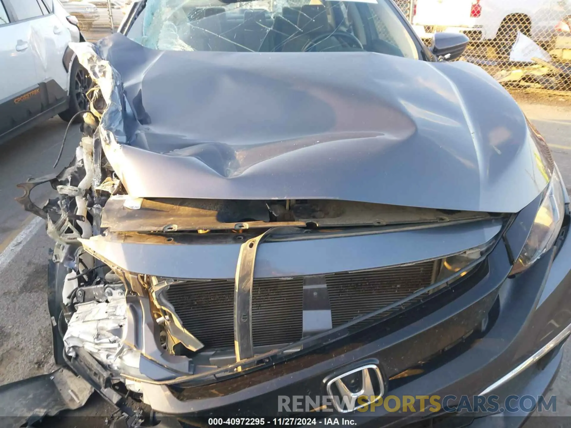 10 Photograph of a damaged car 19XFC1F36KE210640 HONDA CIVIC 2019