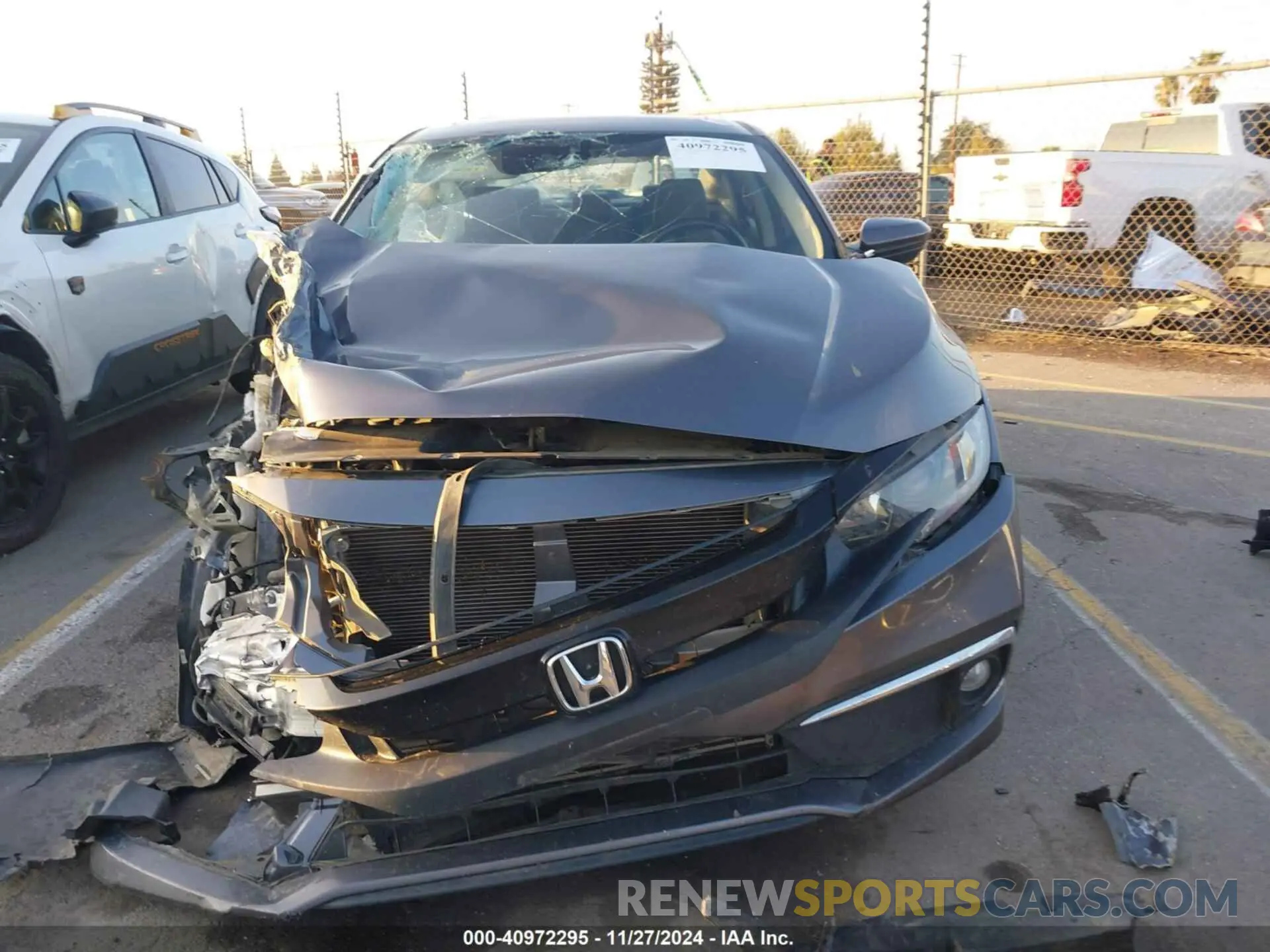 11 Photograph of a damaged car 19XFC1F36KE210640 HONDA CIVIC 2019