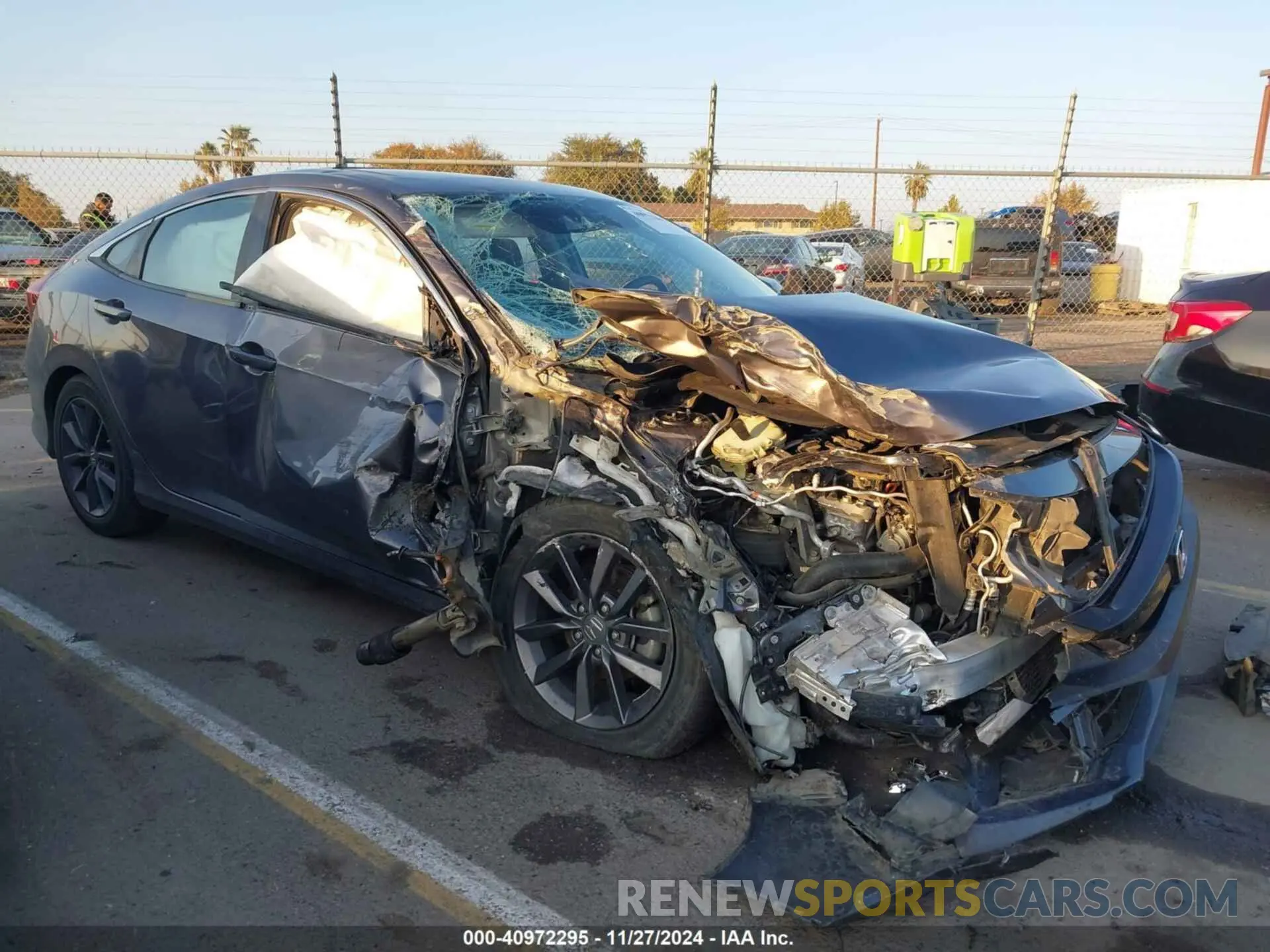 12 Photograph of a damaged car 19XFC1F36KE210640 HONDA CIVIC 2019