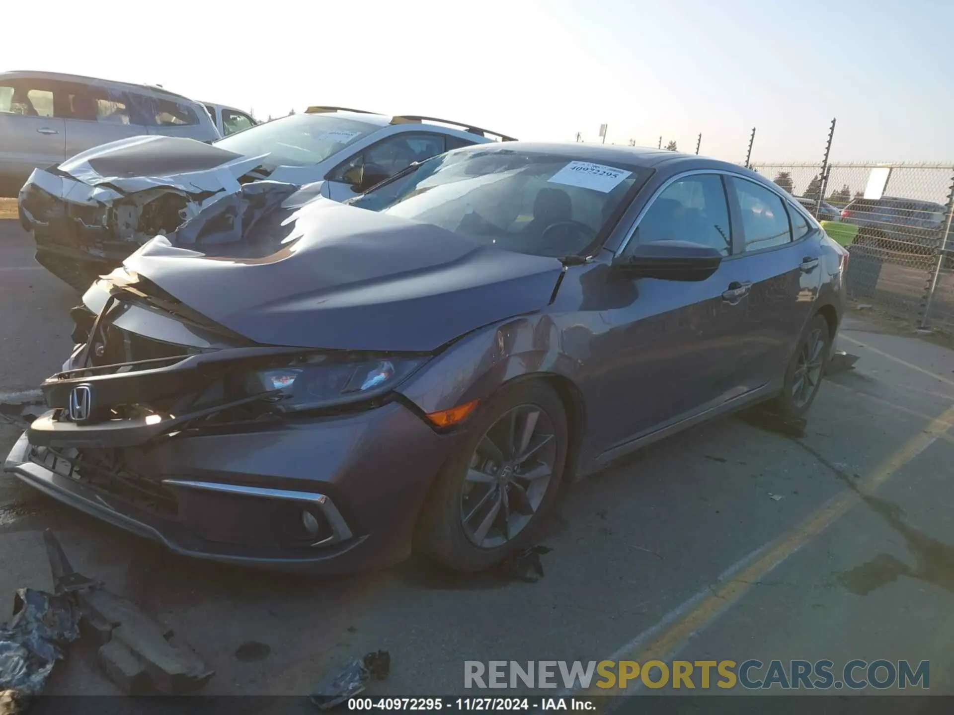 13 Photograph of a damaged car 19XFC1F36KE210640 HONDA CIVIC 2019