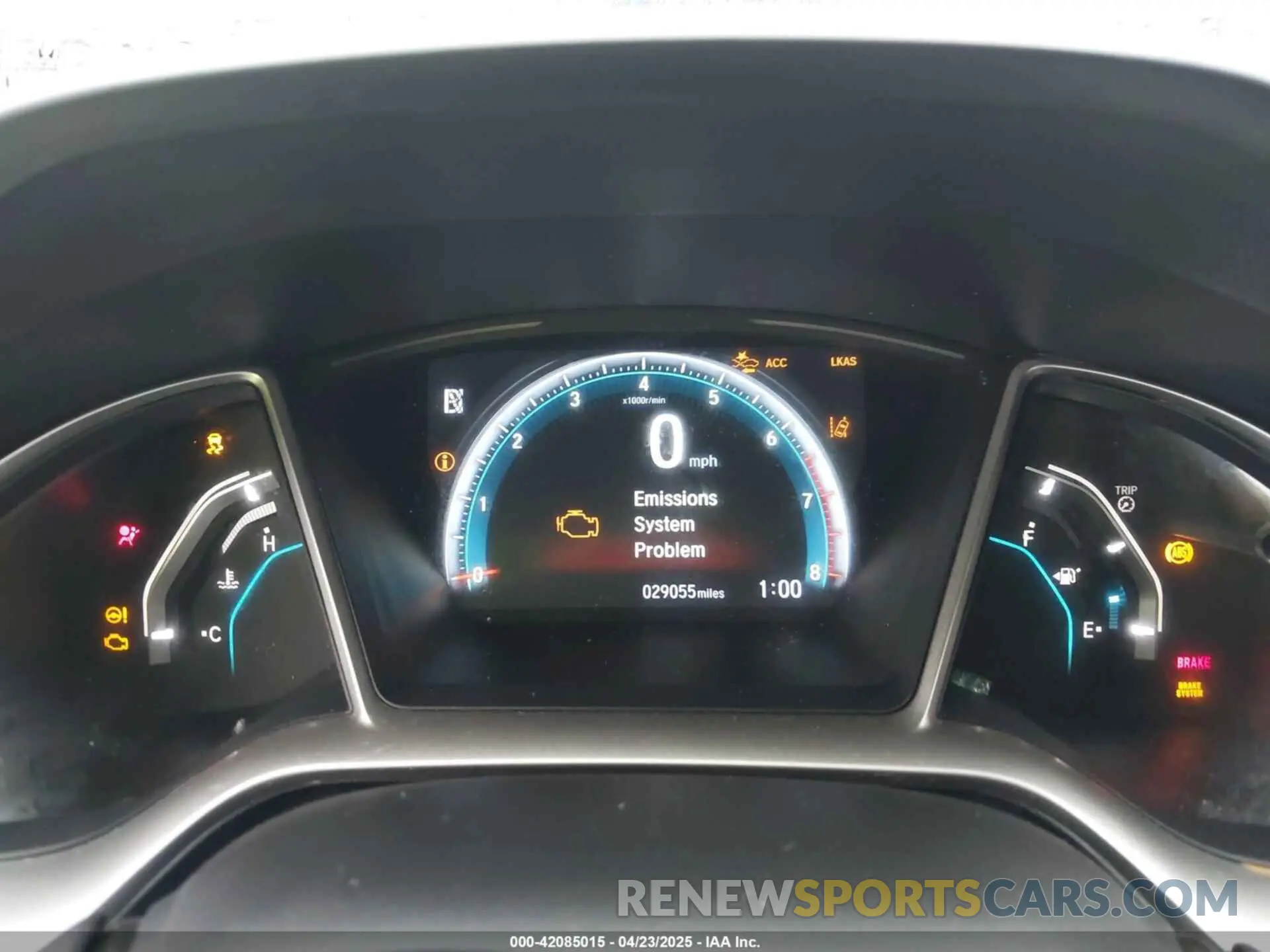 7 Photograph of a damaged car 19XFC1F36KE210718 HONDA CIVIC 2019
