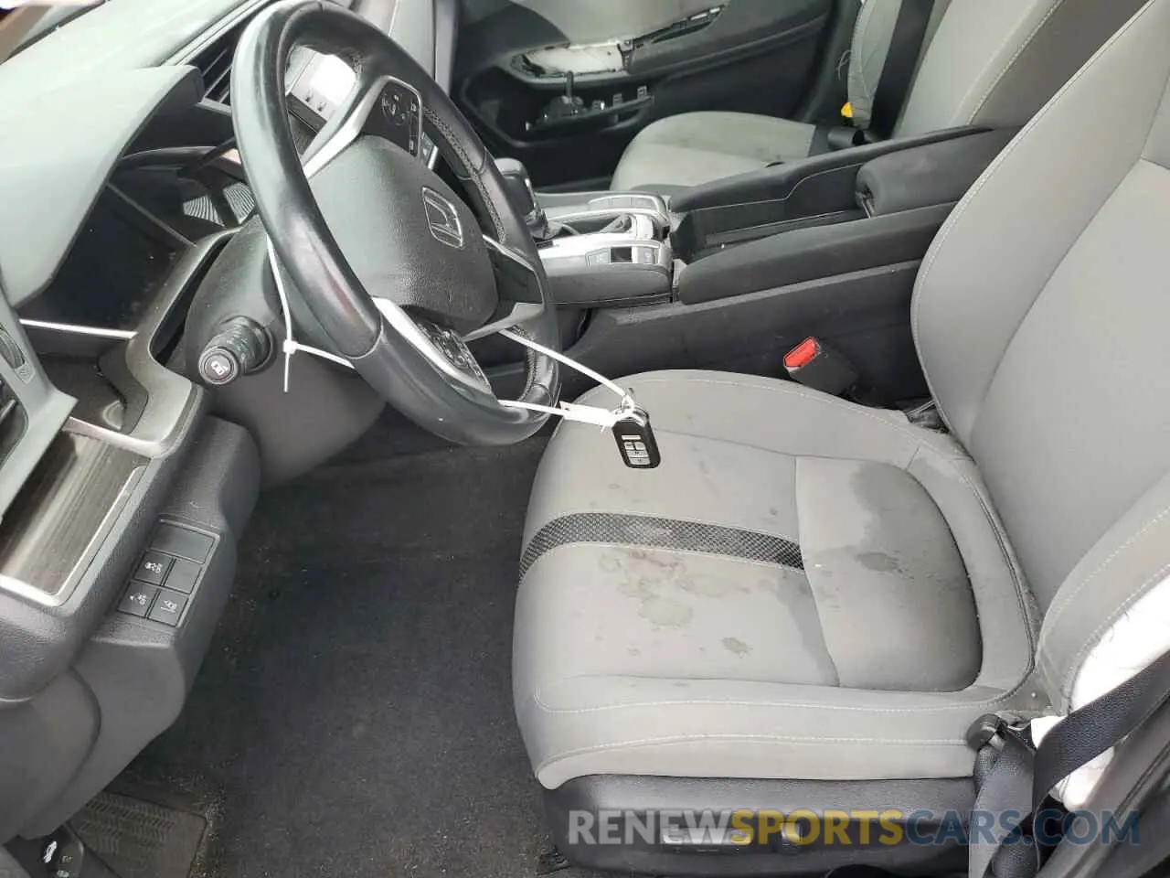 7 Photograph of a damaged car 19XFC1F36KE211707 HONDA CIVIC 2019