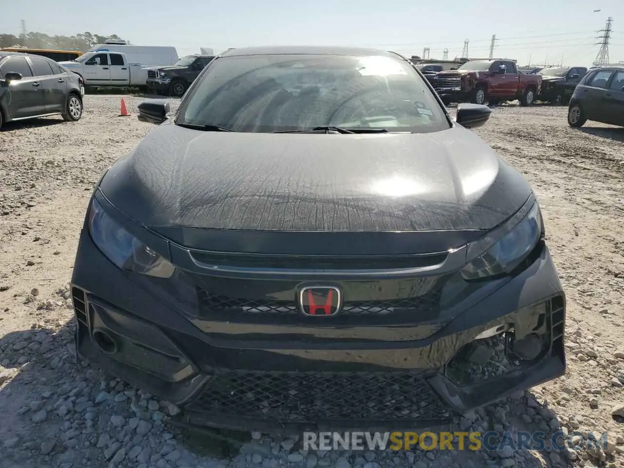 5 Photograph of a damaged car 19XFC1F37KE004095 HONDA CIVIC 2019