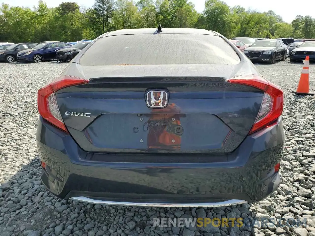 6 Photograph of a damaged car 19XFC1F37KE015999 HONDA CIVIC 2019