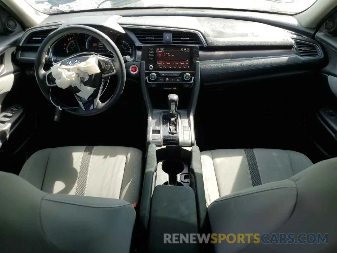 8 Photograph of a damaged car 19XFC1F37KE015999 HONDA CIVIC 2019