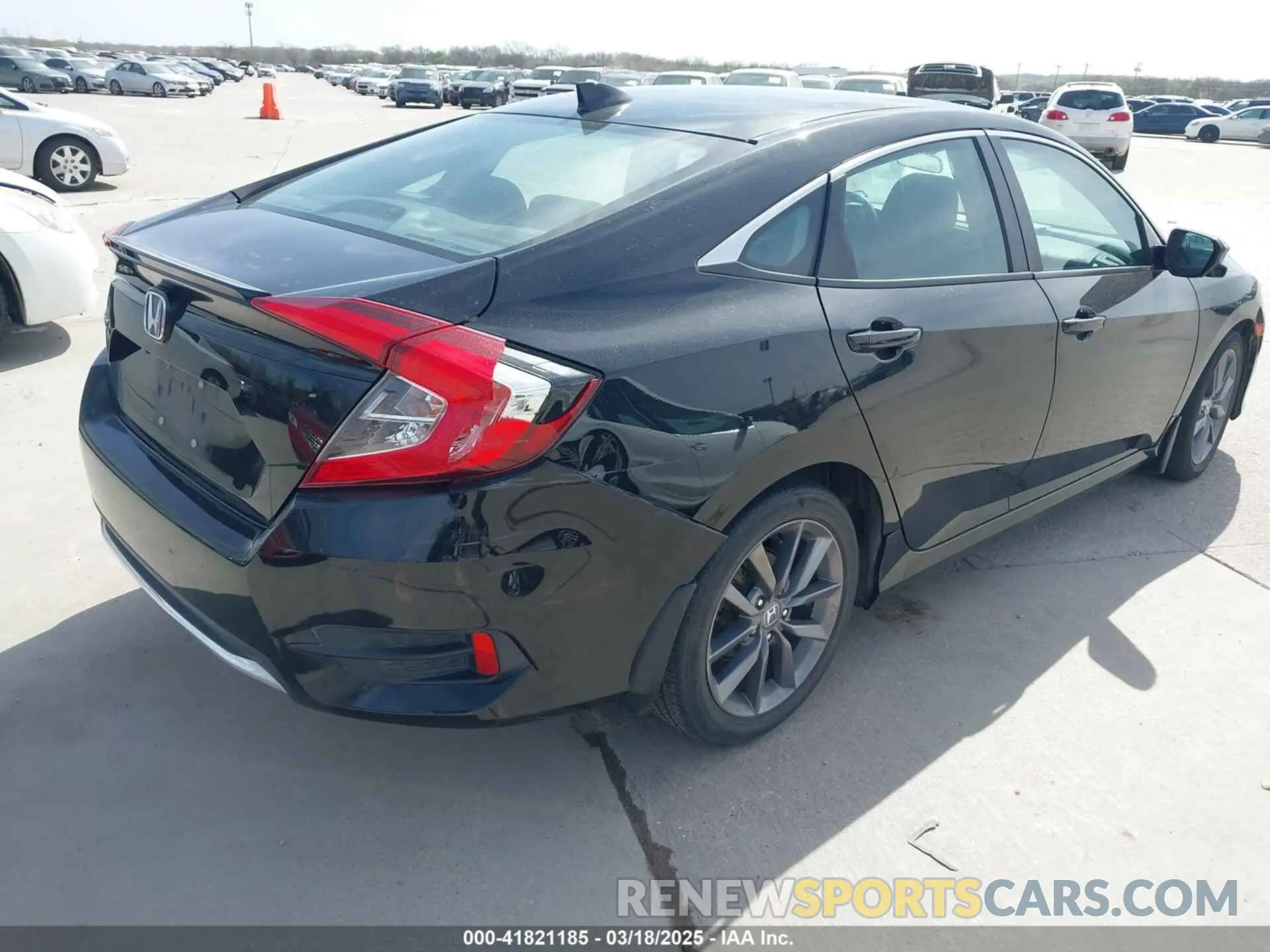6 Photograph of a damaged car 19XFC1F37KE016313 HONDA CIVIC 2019
